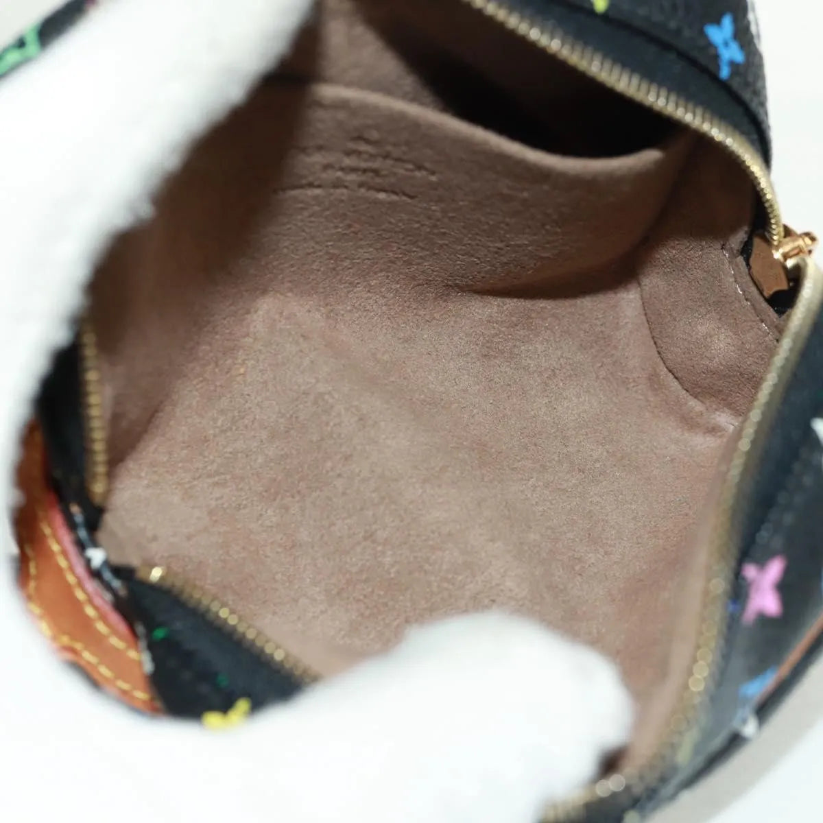 Louis Vuitton Wapity Trousse Monogram Multicolor, Black, Canvas, Clutch