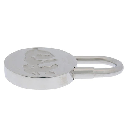 Hermes Annee Mediterranee Cadena Lock Charm Metal, Silver, Metal, Charm