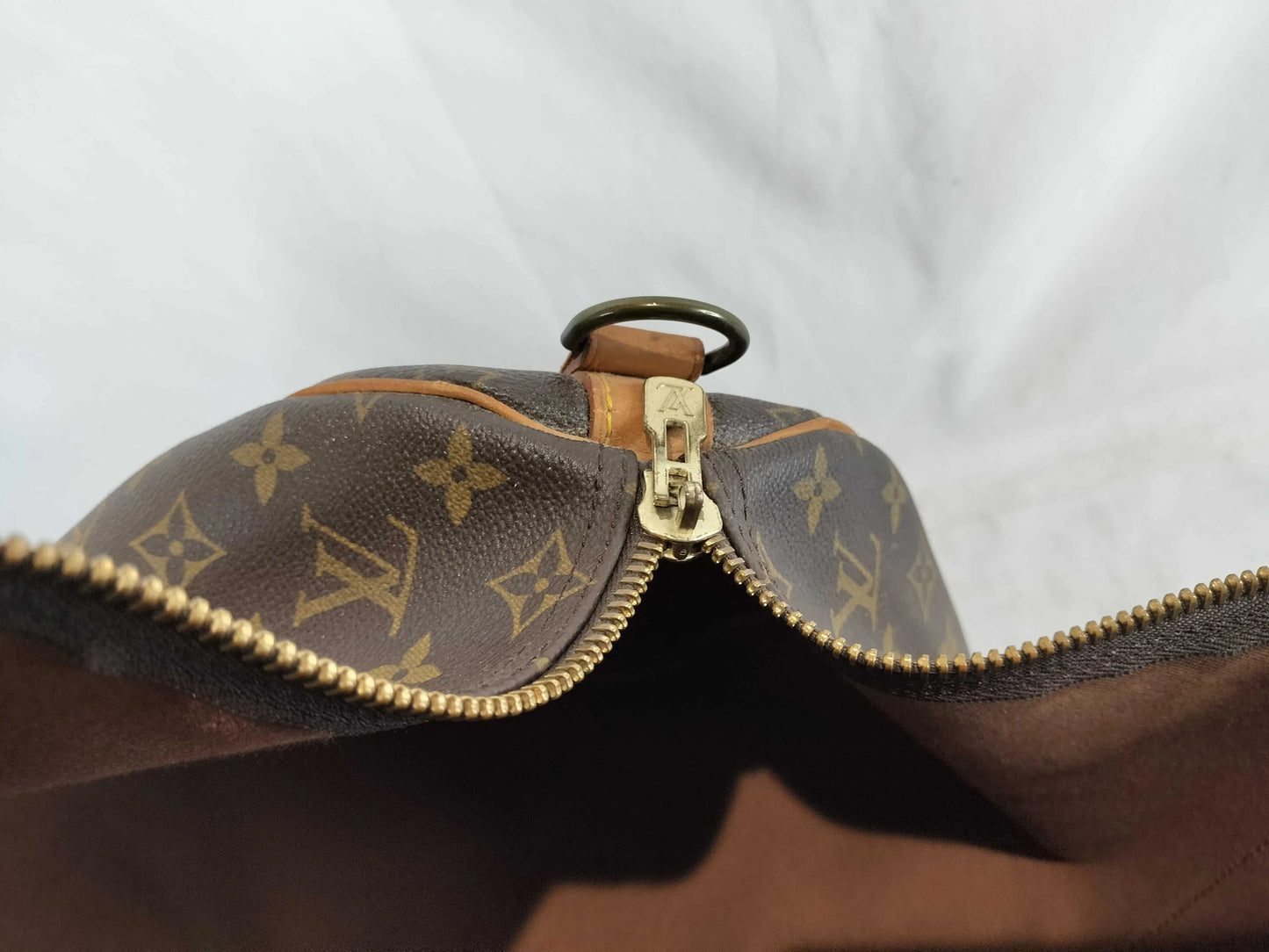 Louis Vuitton Keepall Monogram Canvas, Brown, Canvas, Travel Bag