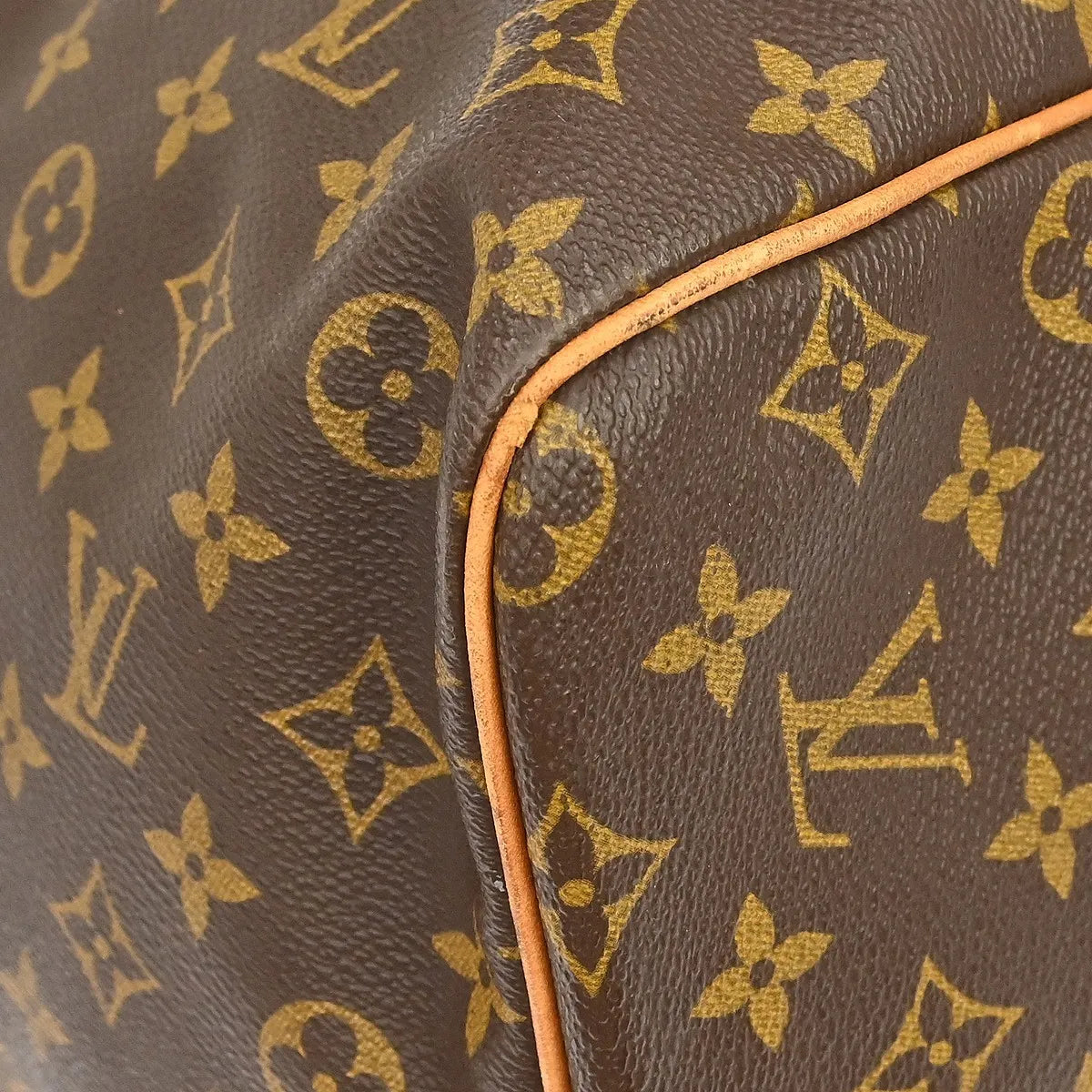 Louis Vuitton Keepall Monogram Canvas, Brown, Canvas, Travel Bag