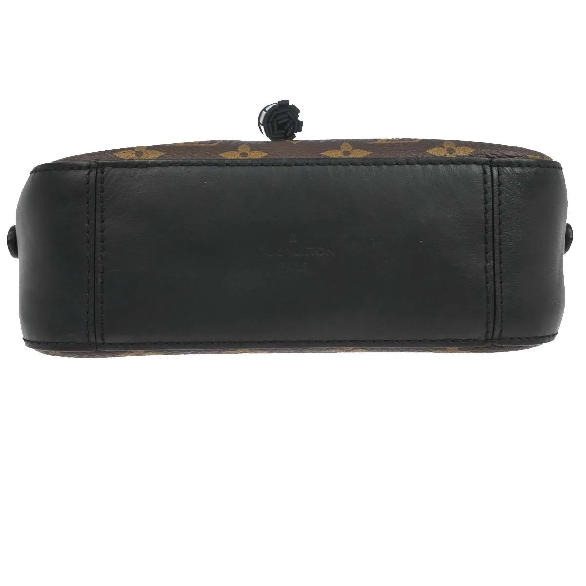 Louis Vuitton Saintonge Monogram Canvas with Leather, Brown, Canvas, Shoulder Bag
