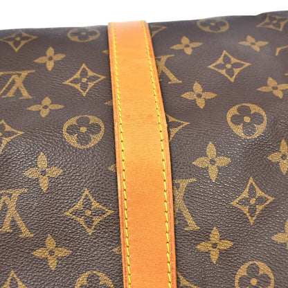 Louis Vuitton Keepall Monogram Canvas, Brown, Canvas, Travel Bag