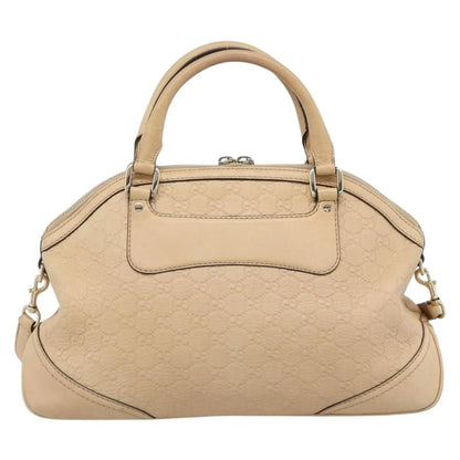 Gucci New Pelham Tote Guccissima Leather, Beige, Leather, Handbag