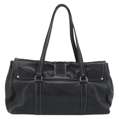 Prada Convertible Shopping Tote Saffiano Leather Saffiano Leather, Black, Leather, Tote Bag