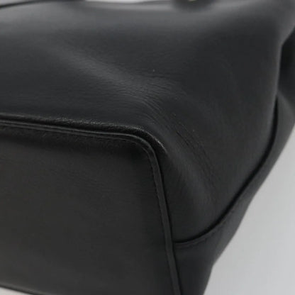 Burberry Vintage Leather, Black, Leather, Handbag