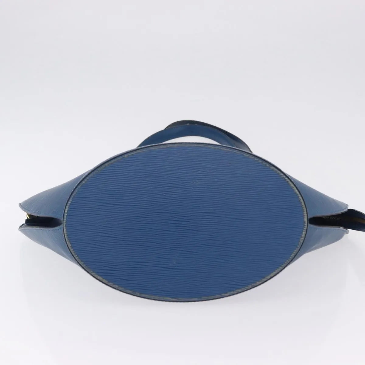 Louis Vuitton Saint Jacques Epi, Blue, Leather, Shoulder Bag