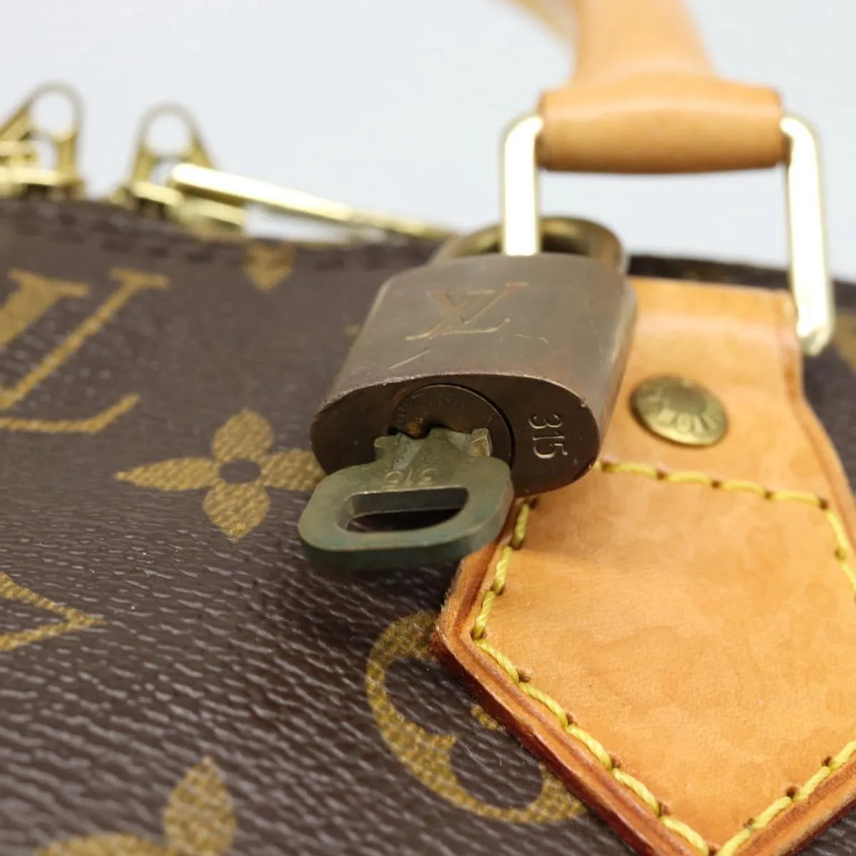 Louis Vuitton Alma Monogram Canvas, Multicolour, Canvas, Handbag