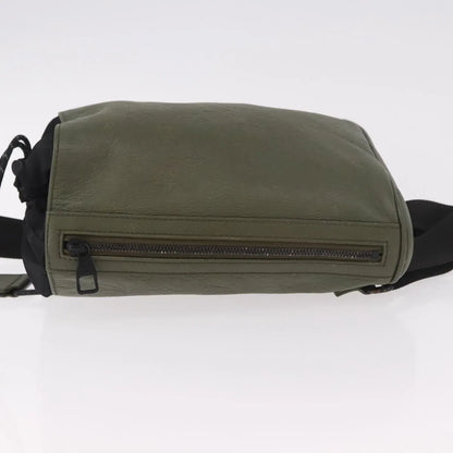 Louis Vuitton Chalk Sling Monogram Shadow Leather, Green, Canvas, Shoulder Bag