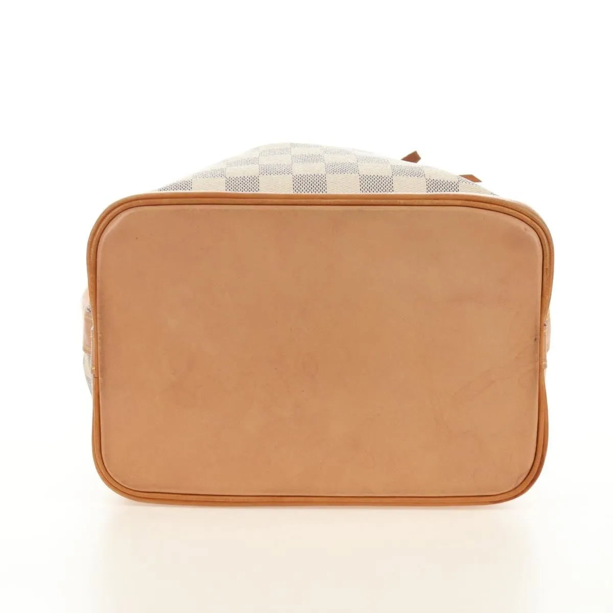 Louis Vuitton Noe Damier, White, Canvas, Shoulder Bag