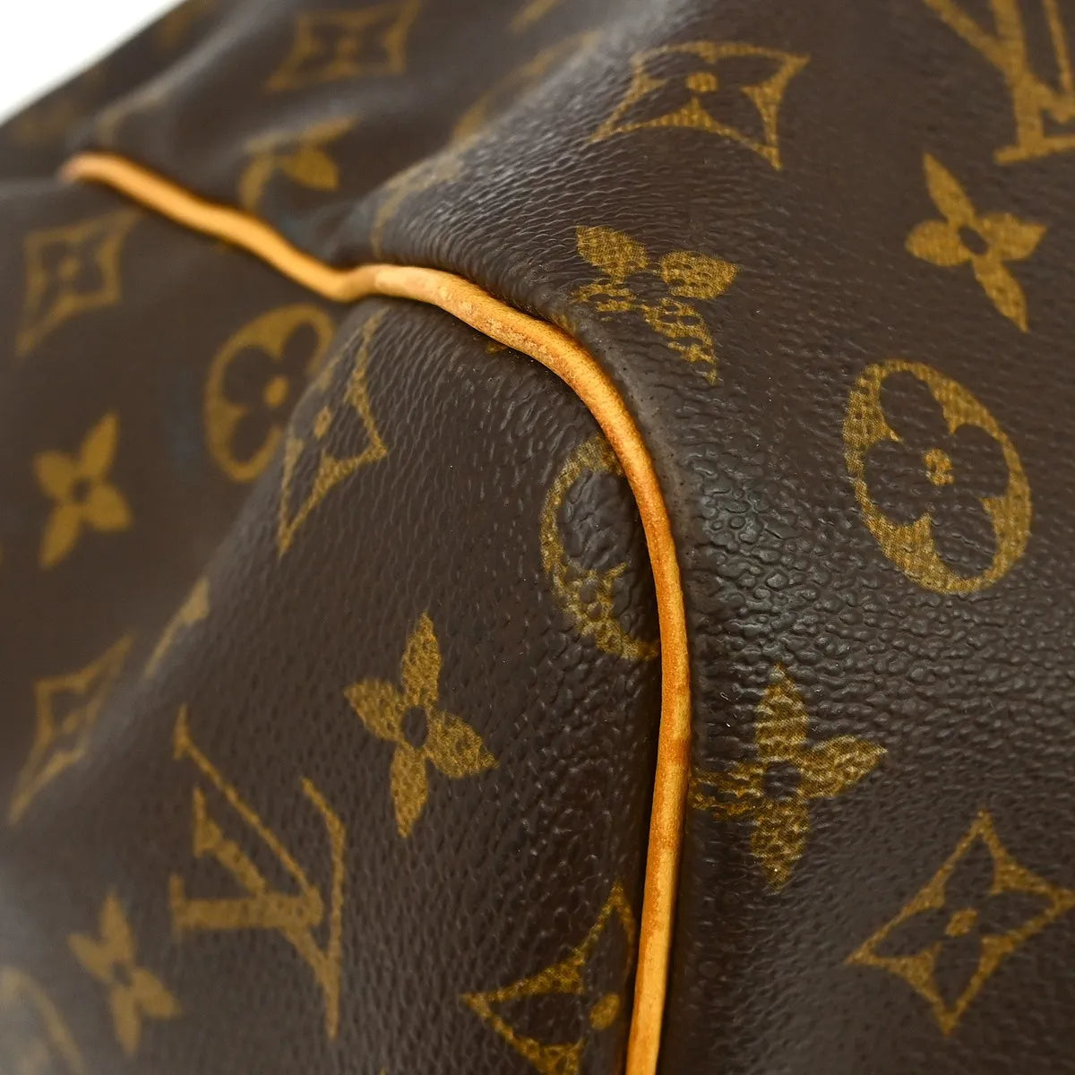Louis Vuitton Keepall Bandoulière Monogram, Brown, Canvas, Travel Bag