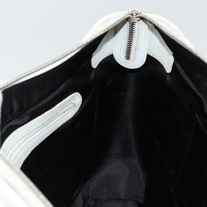 Loewe Senda Leather, White, Leather, Handbag