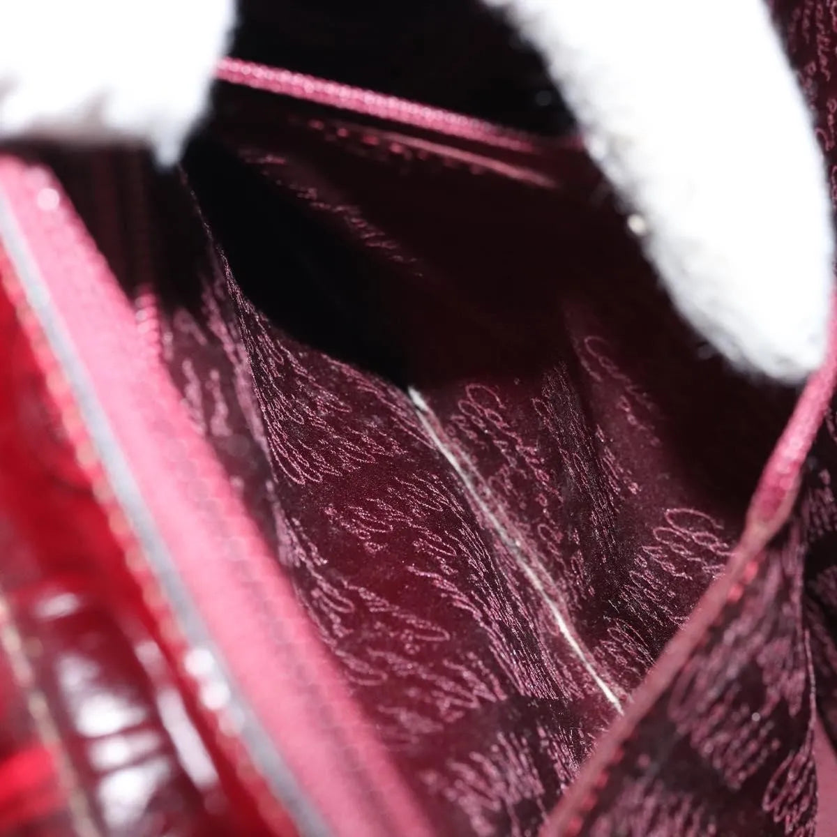 cartier Happy birthday Patent leather, Burgundy, Patent Leather, Backpack