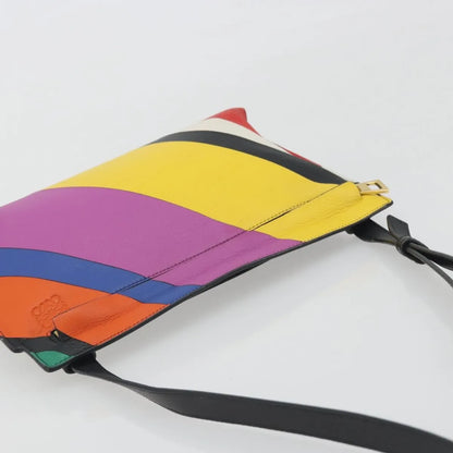 Loewe T Messenger Leather, Multicolour, Leather, Shoulder Bag