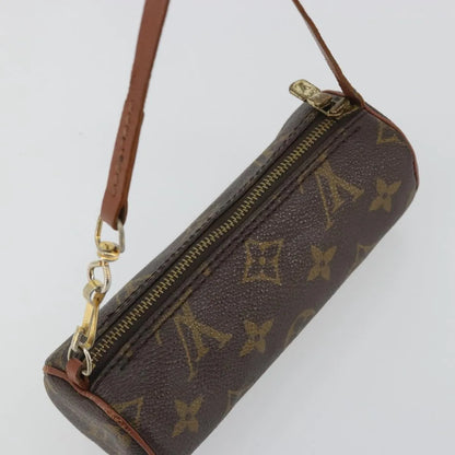 Louis Vuitton Papillon Pochette Monogram Canvas, Brown, Canvas, Clutch