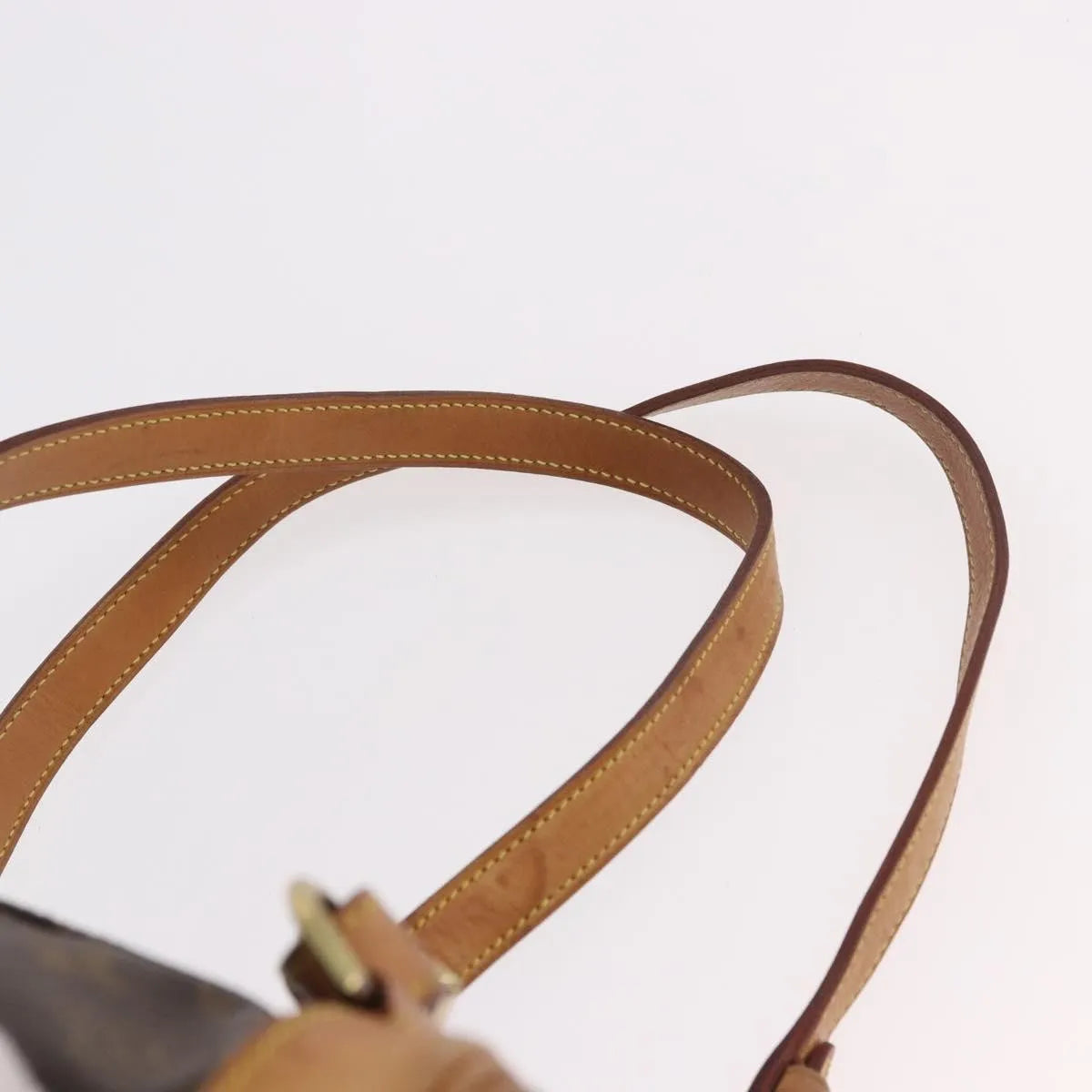 Louis Vuitton Vintage Montsouris Monogram Canvas, Brown, Canvas, Backpack