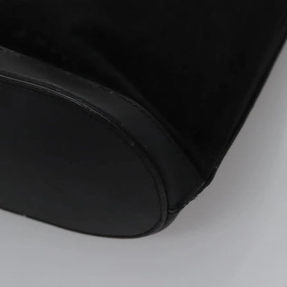 Celine Vintage Suede, Black, Suede, Shoulder Bag