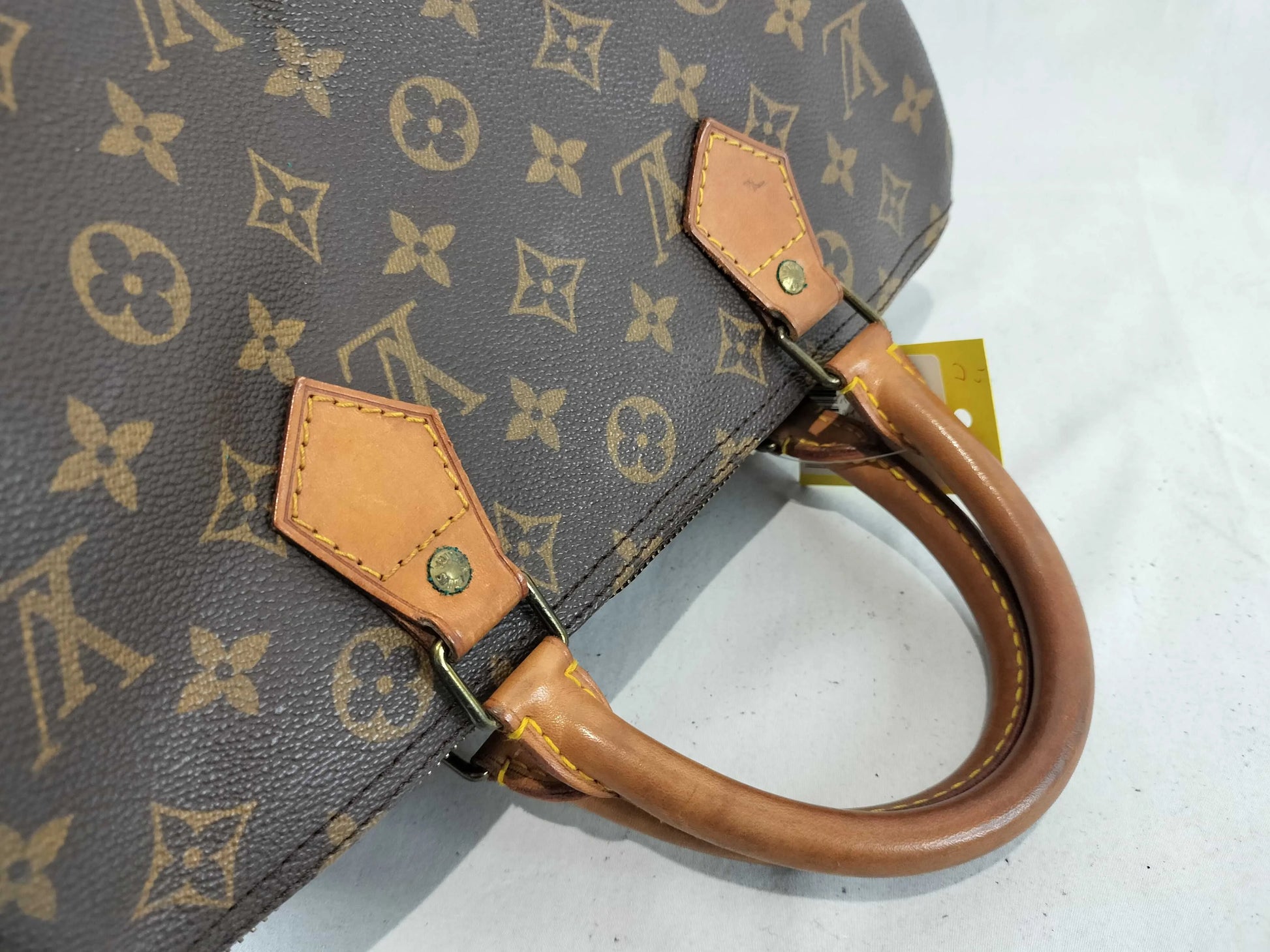 Louis Vuitton Speedy Monogram Canvas, Brown, Canvas, Handbag