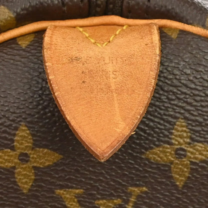 Louis Vuitton Keepall Monogram, Brown, Canvas, Travel Bag