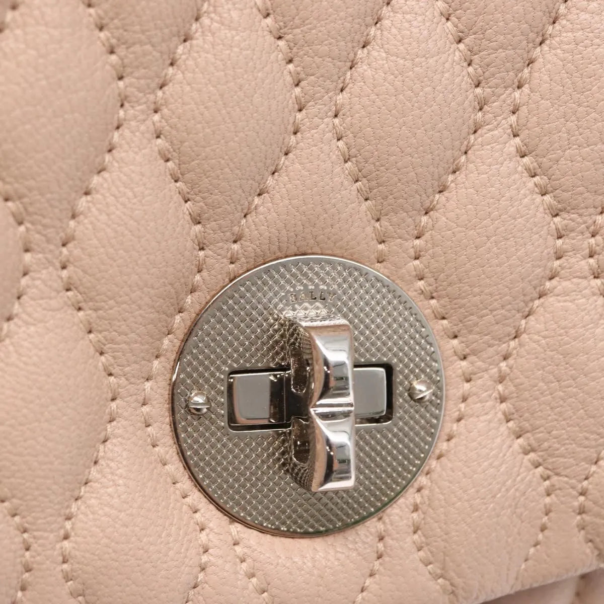 Bally Vintage Leather, Pink, Leather, Backpack