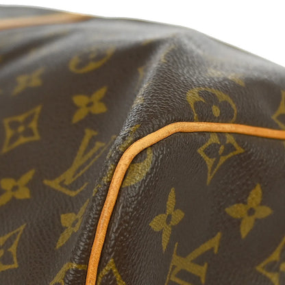 Louis Vuitton Barrel Keepall Fleur Monogram Vernis, Brown, Canvas, Handbag