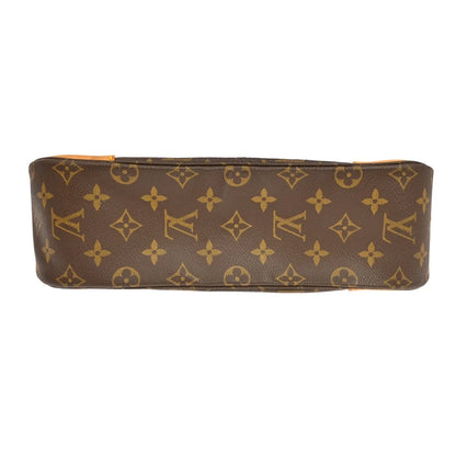 Louis Vuitton Boulogne Monogram, Brown, Canvas, Shoulder Bag