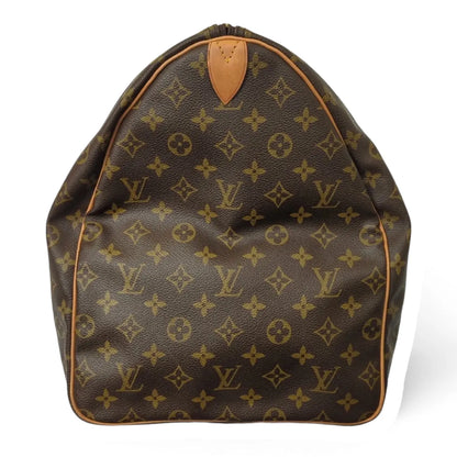 Louis Vuitton Keepall Monogram Canvas, Brown, Canvas, Travel Bag