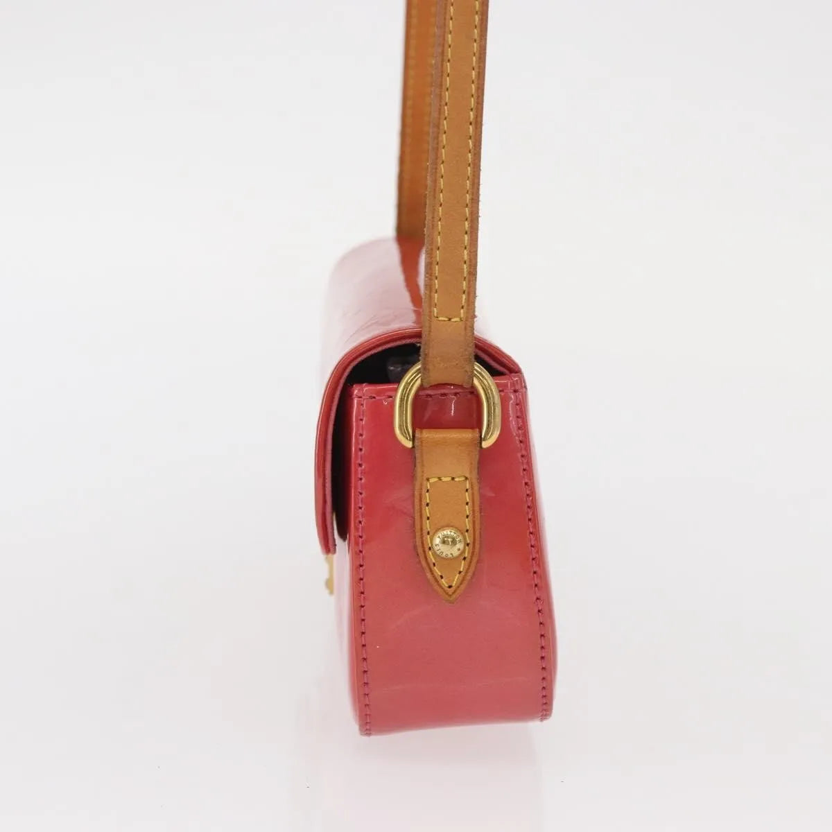 Louis Vuitton Malibu Street Monogram Vernis, Pink, Patent Leather, Handbag