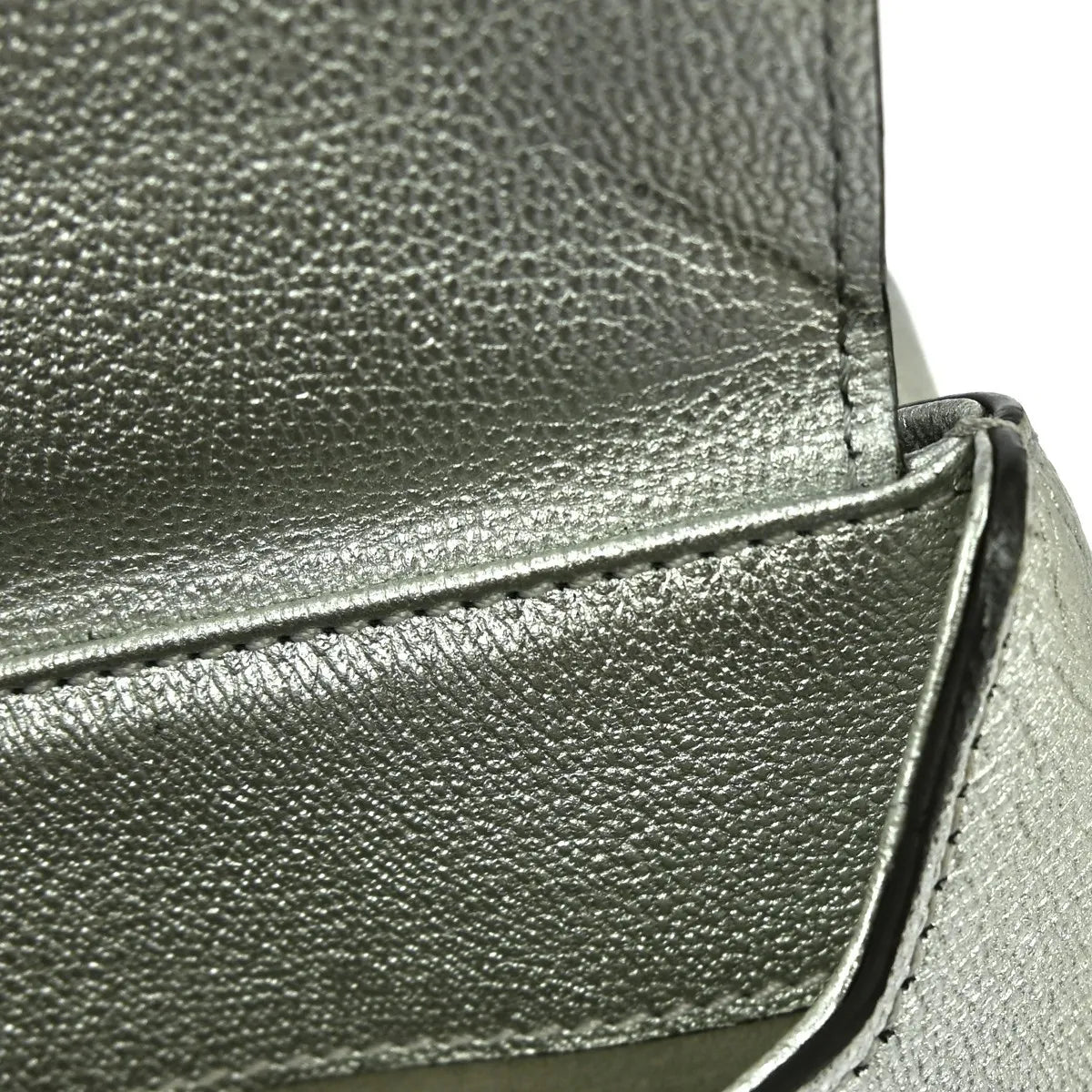 Louis Vuitton Very Chain Monogram Leather, Silver, Leather, Handbag