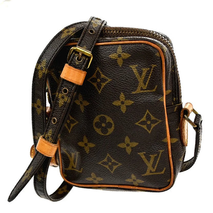 Louis Vuitton Danube Monogram Canvas, Brown, Canvas, Clutch