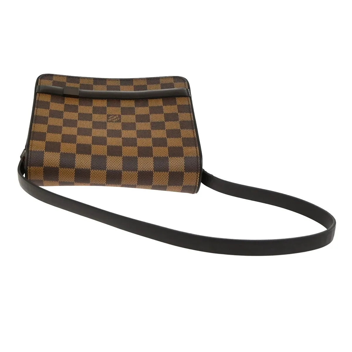 Louis Vuitton Tribeca Carre Damier, Brown, Canvas, Shoulder Bag