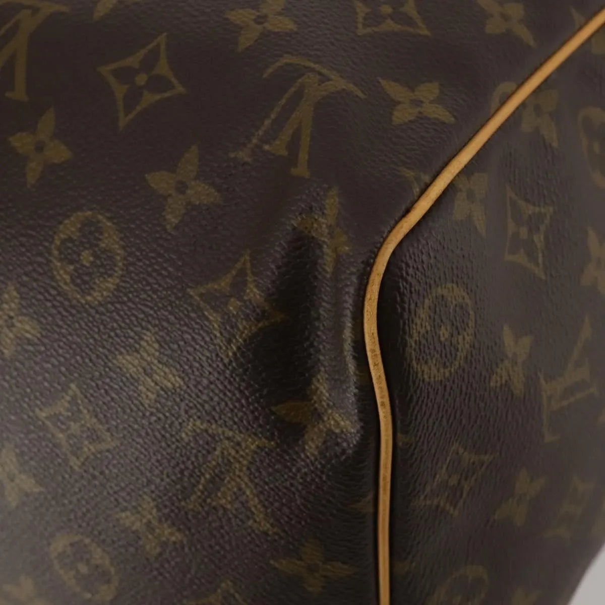 Louis Vuitton Keepall Monogram Canvas, Brown, Canvas, Travel Bag