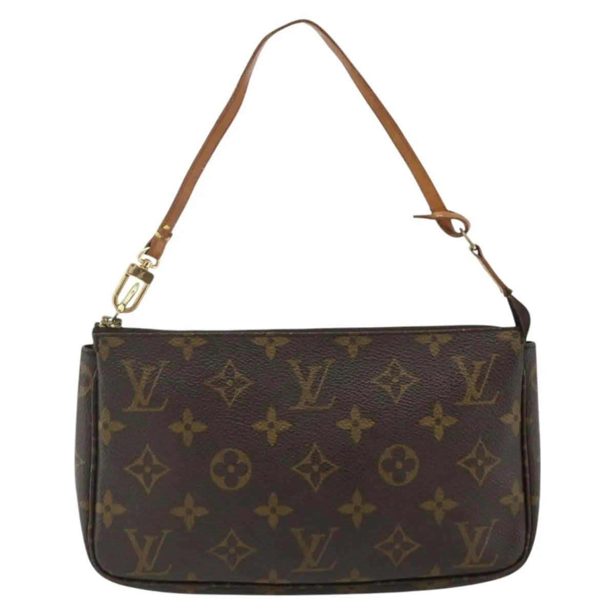 Louis Vuitton Pochette Accessoires NM Monogram Canvas, Brown, Canvas, Clutch