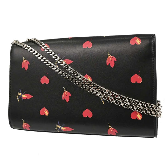 Saint Laurent Kate leather, Black, Leather, Shoulder Bag