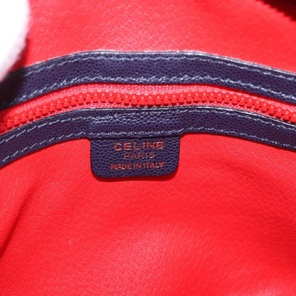 Celine Vintage Leather, Navy, Leather, Shoulder Bag