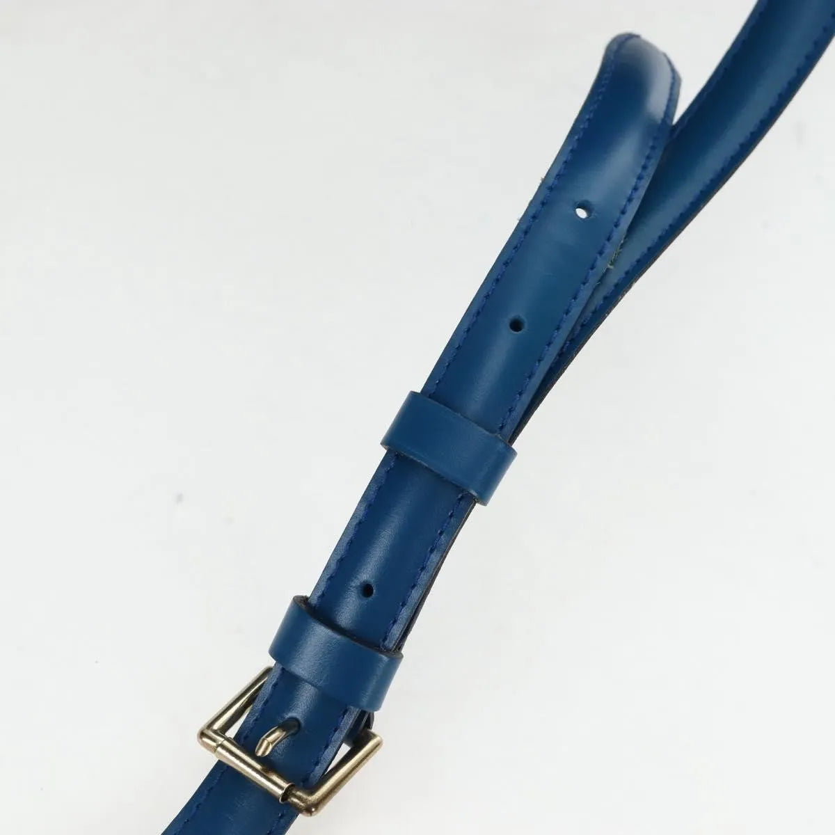 Louis Vuitton Nice Train Case Epi Leather, Blue, Leather, Handbag