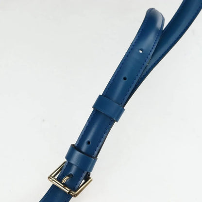 Louis Vuitton Nice Train Case Epi Leather, Blue, Leather, Handbag