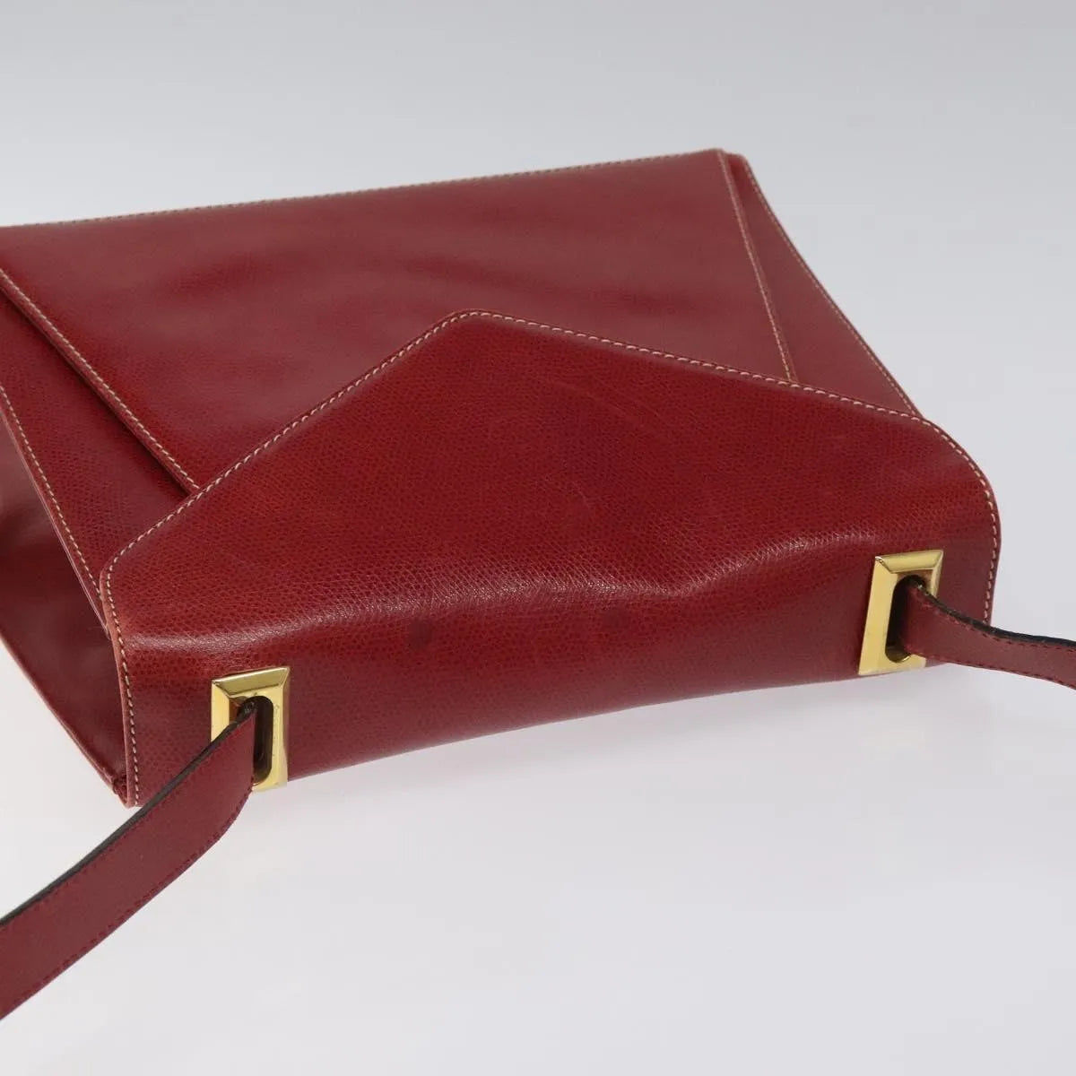 Salvatore Ferragamo Vintage Leather, Red, Leather, Shoulder Bag