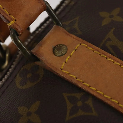 Louis Vuitton Keepall Monogram Canvas, Brown, Canvas, Travel Bag