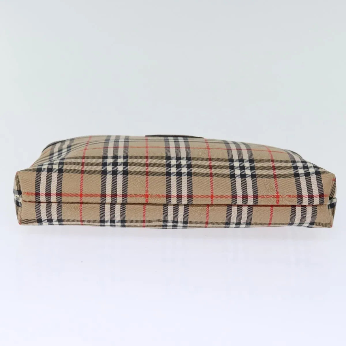 Burberry Nova check Pochette Canvas, Beige, Canvas, Clutch