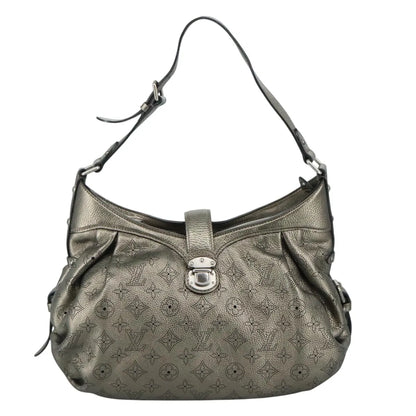 Louis Vuitton Mahina Monogram leather, Metallic, Canvas, Shoulder Bag