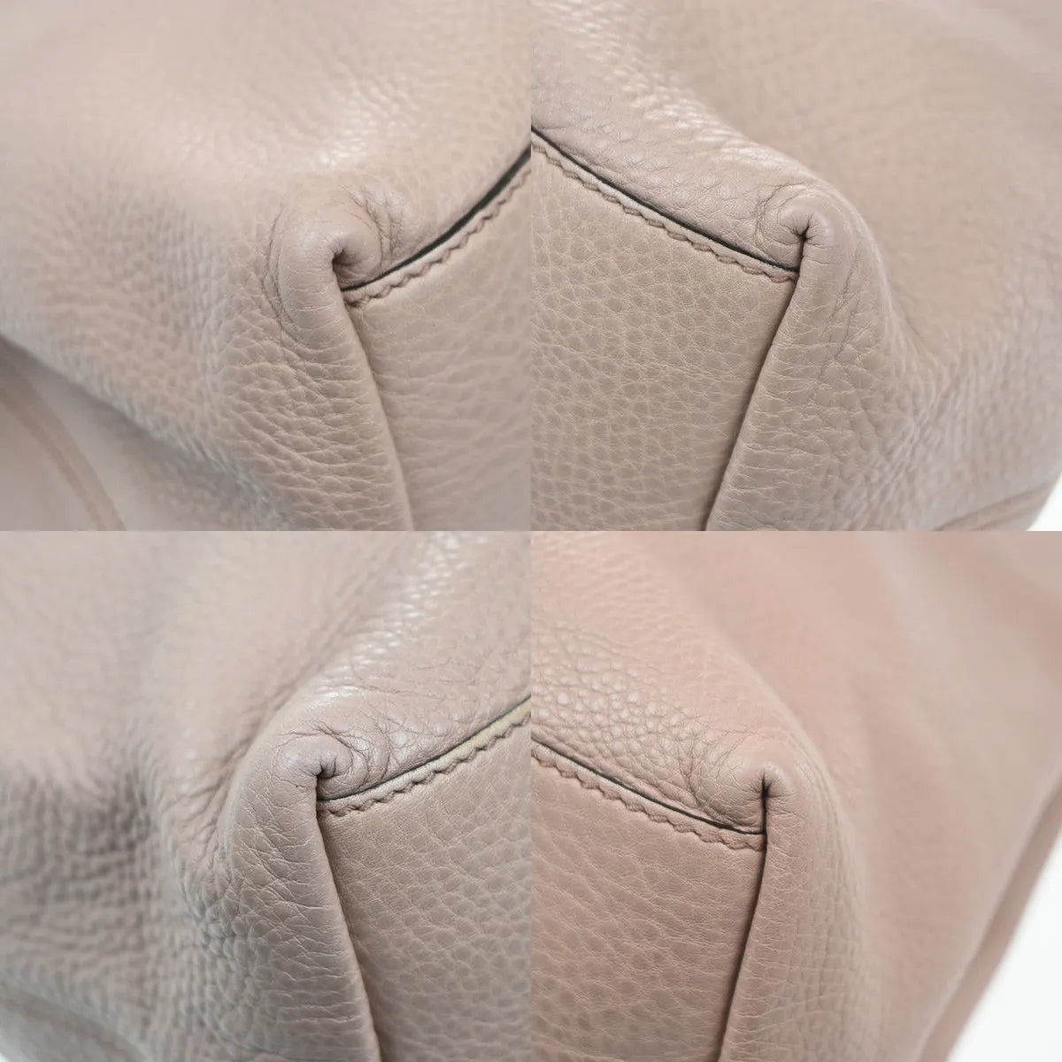 Gucci Soho Chain Strap Leather, Pink, Leather, Shoulder Bag
