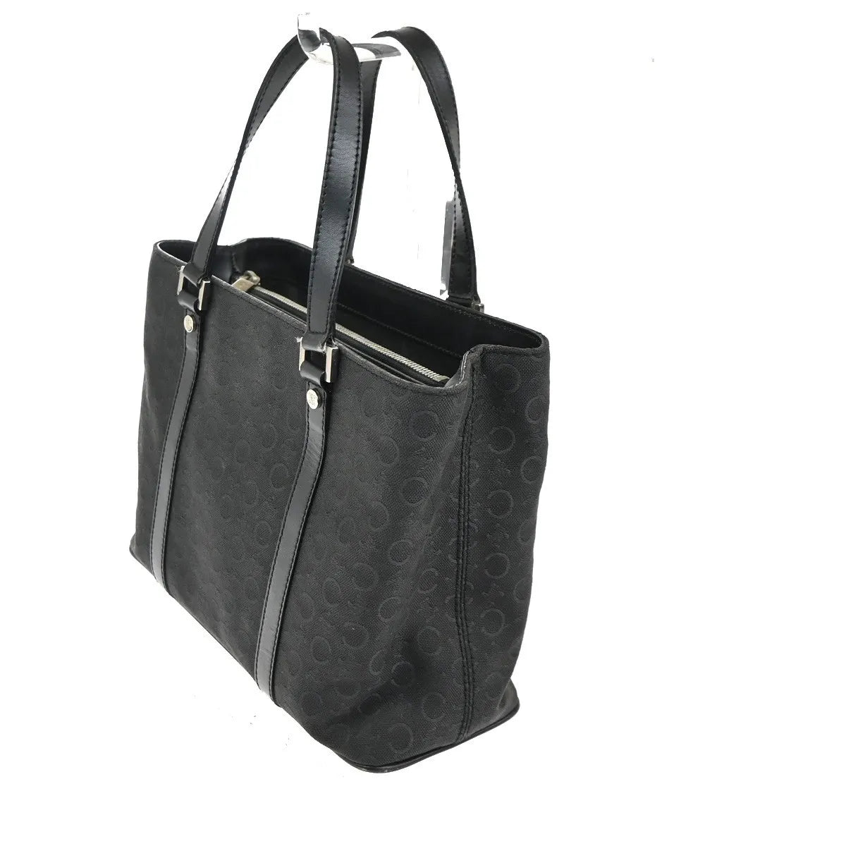 Celine Tote Canvas, Black, Canvas, Tote Bag