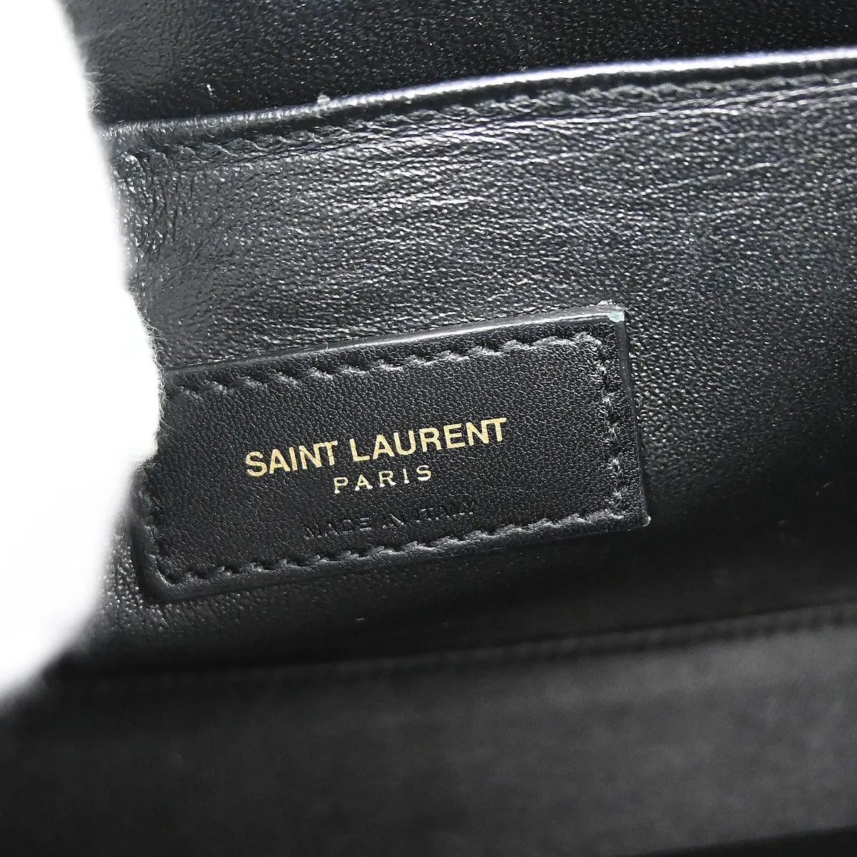 Saint Laurent Sac de Jour Leather, Black, Leather, Handbag
