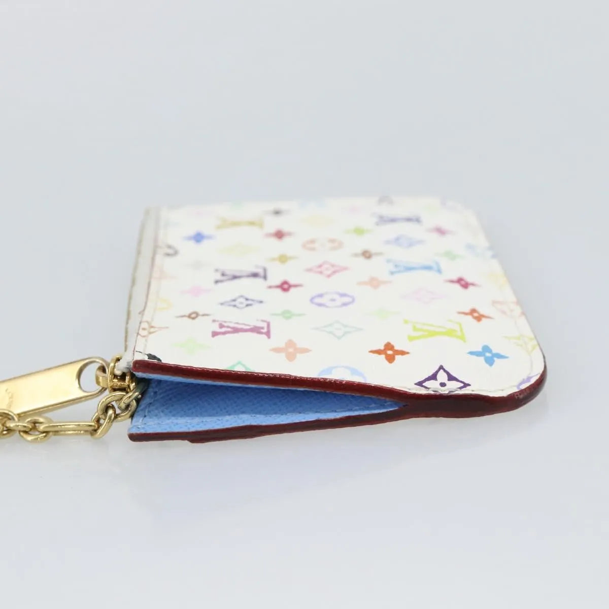 Louis Vuitton Key Pouch NM Monogram Multicolor, Multicolour, Canvas, Clutch