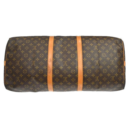 Louis Vuitton Keepall Bandouliere Monogram Canvas, Brown, Canvas, Travel Bag