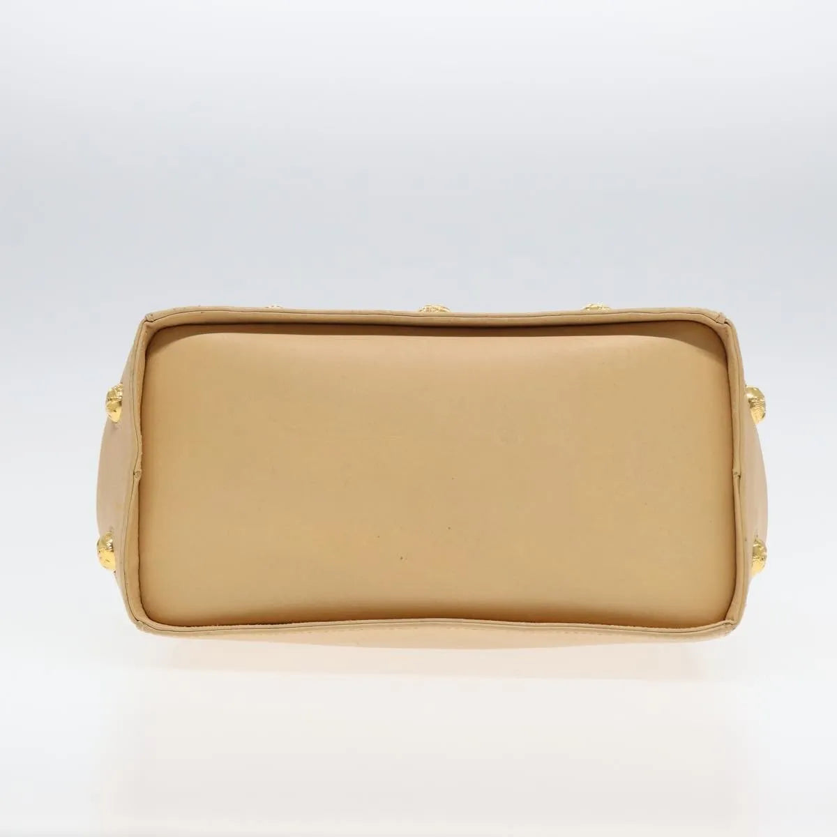 Salvatore Ferragamo Vintage Leather, Beige, Leather, Shoulder Bag