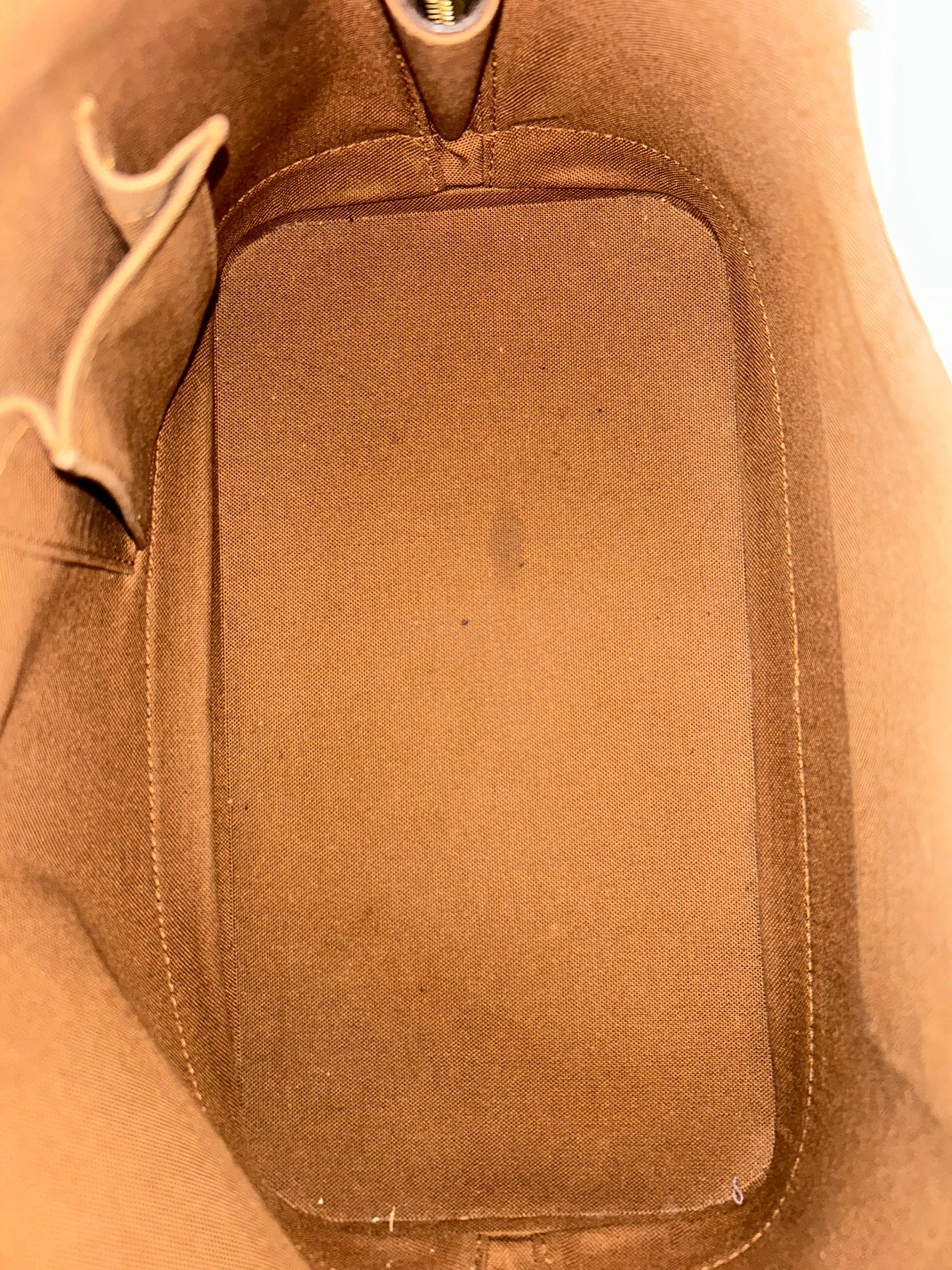 Louis Vuitton Alma Monogram Canvas, Brown, Canvas, Handbag