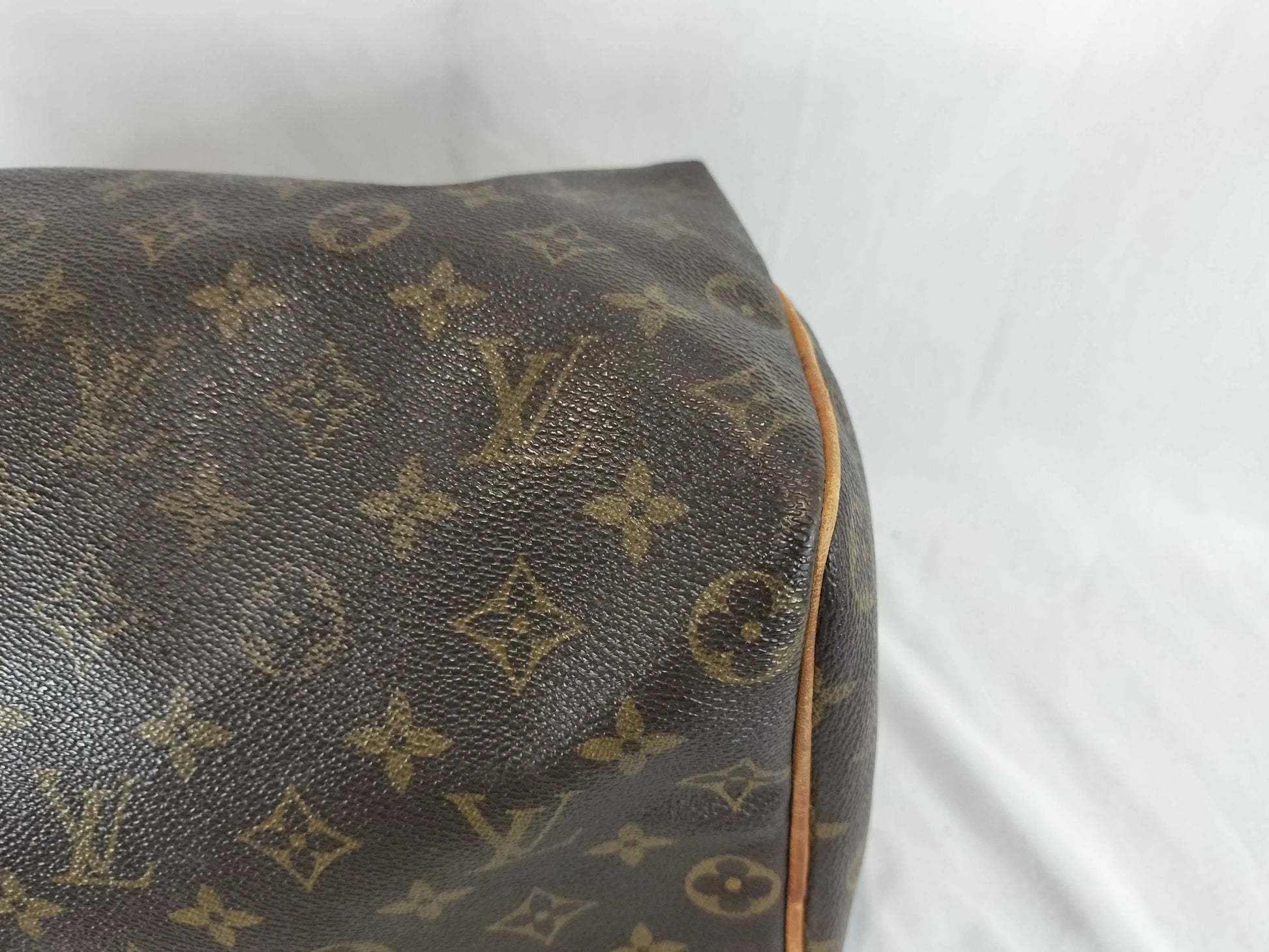 Louis Vuitton Speedy Monogram Canvas, Brown, Canvas, Handbag