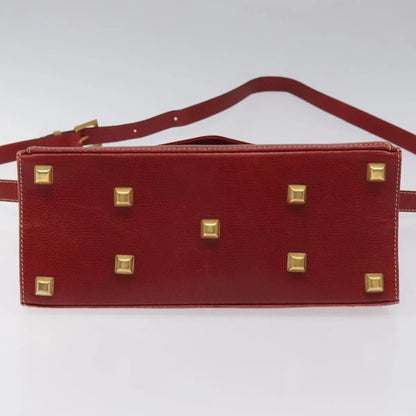Salvatore Ferragamo Vintage Leather, Red, Leather, Shoulder Bag