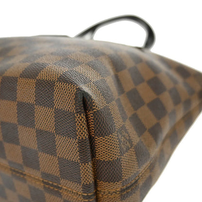 Louis Vuitton Iena Tote Damier, Brown, Canvas, Tote Bag
